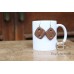 Madre de Cacao Hardwood Brown Square 35 mm Dangling Earrings 0108ER