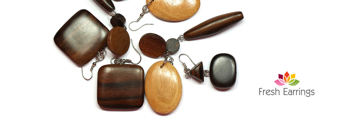 Wood Earrings